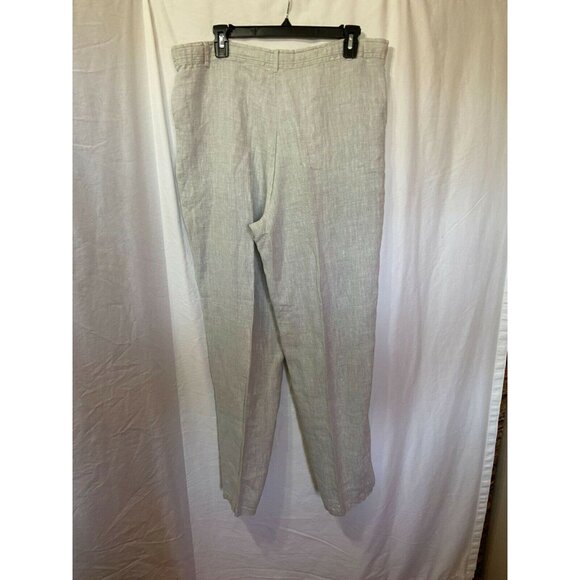 #3549 CROSSROADS Womens linen pants size M - Picture 4 of 10